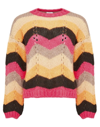 Lene Beier x Lind - LBVind i håret Strik - Orange